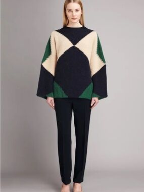 Stella McCartney Colorblock Knit Sweater